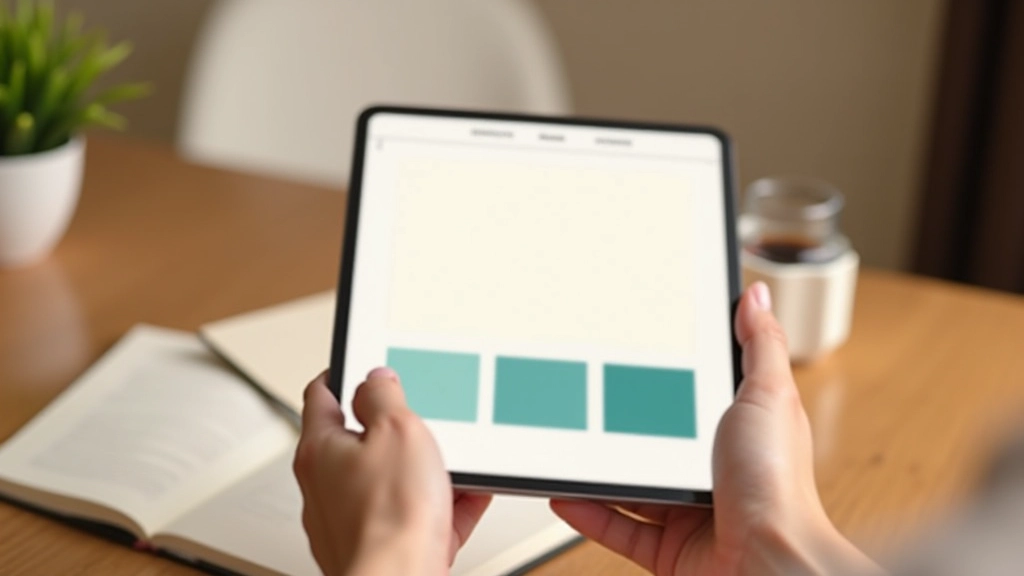 Sito web con design minimalista italiano: navigazione pulita, palette di colori neutri, spazio bianco generoso